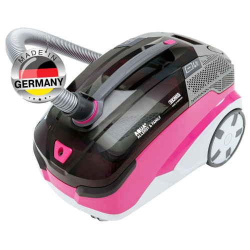 Пылесос моющий Thomas Allergy & Family розовый/серый