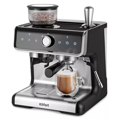 Кофеварка Kitfort Кт-7173 Черный/Нерж