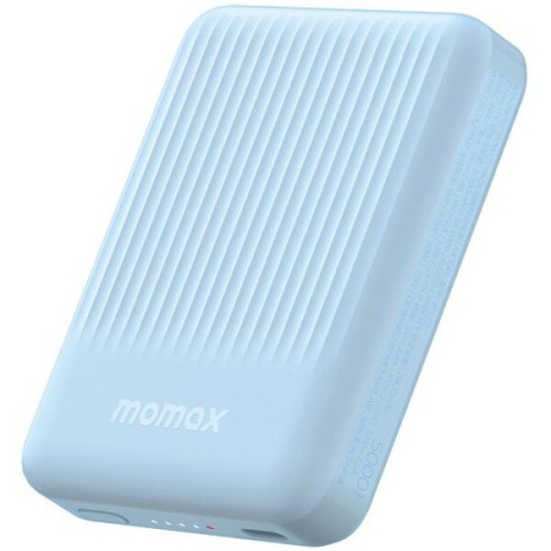 Портативное зарядное устройство Momax IP122B Q.Mag Minimal Light Blue