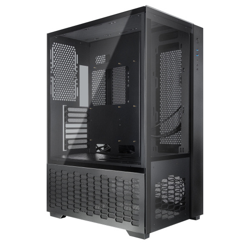 Корпус Raijintek Paean Premium 0R20B00208, black, Aluminum, ATX/Micro ATX/Mini-ITX, USB3.0x2, Type Cx1, HD Audiox1