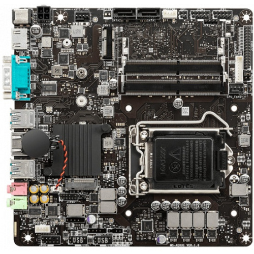 Материнская плата MSI H510TI-S09