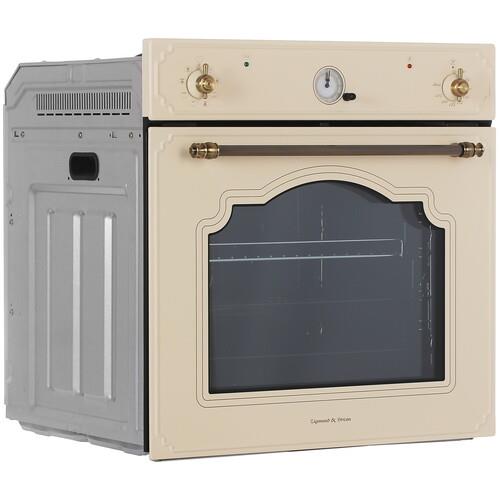 Электрический духовой шкаф Zigmund & Shtain E 135 X бежевый