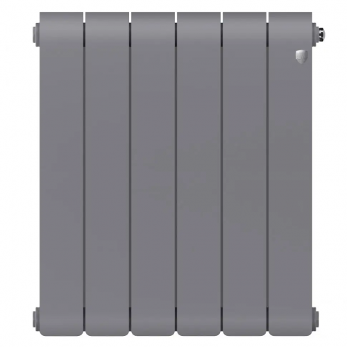 Биметаллический радиатор отопления  Royal Thermo Infinity 500 6 Секций Silver Satin