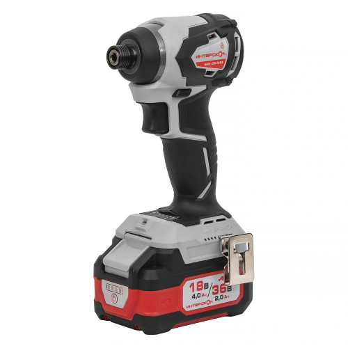 Шуруповерт аккумуляторный ИНТЕРСКОЛ ШАУ-250/36ВЭ (862.2.2.70) с акк и ЗУ