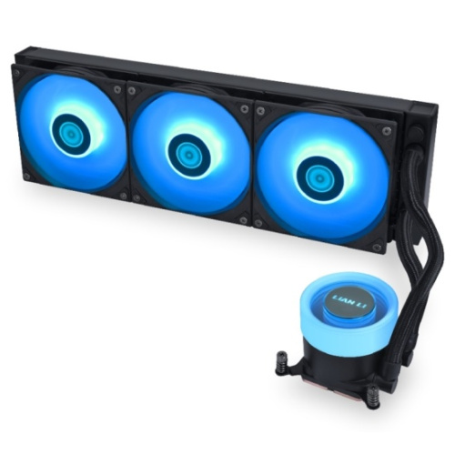 СВО Lian Li GA II Lite 360 RGB Black (GA2L36RB Black) (G89.GA2L36RB.R0) / 3x120mm ARGB PWM Fans