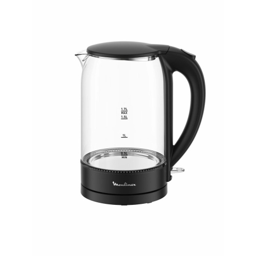 Электрочайник Moulinex BY1S08F0 черный/прозрачный