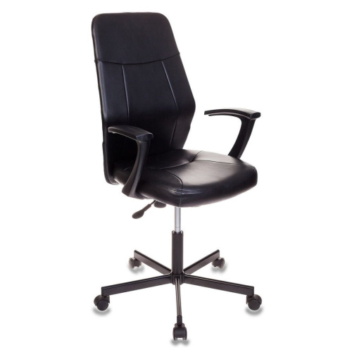Кресло Бюрократ CH-605/Black черный искусственная кожа крестовина металл