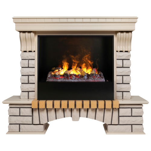 Электрокамин RealFlame Country 26 WT с очагом 3D Cassette 630