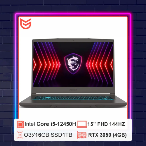 Ноутбук MSI Thin 15 B12UC-3255XRU RTX 3050