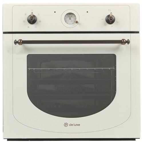 Электрический духовой шкаф De Luxe 6006.05эшв-060 бежевый