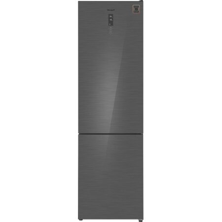 Холодильник Weissgauff WRK 2000 Full NoFrost Inverter Grey Glass