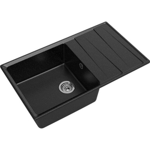 Мойка GranFest Level GF-LV-860L мрамор, черный