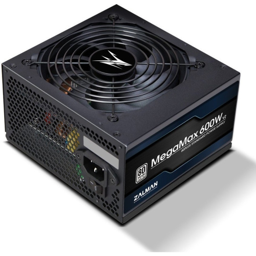 Блок питания Zalman ZM600-TXII (V2) ATX 2.3, 600W, Active PFC, 120mm fan, 80Plus Retail