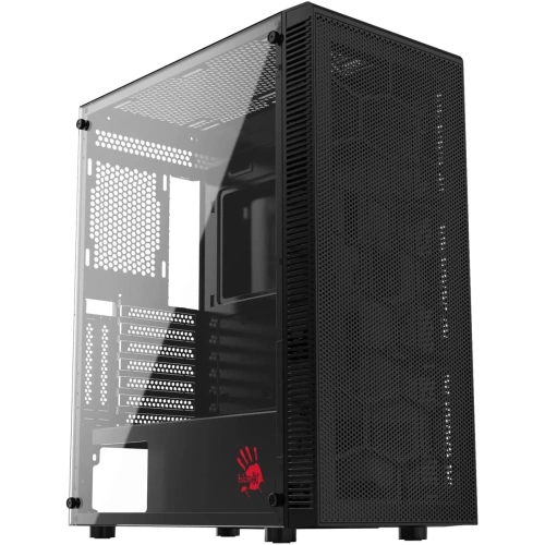 Корпус Bloody BD-CC115 черный без БП ATX 8x120mm 1xUSB2.0 1xUSB3.0 audio bott PSU