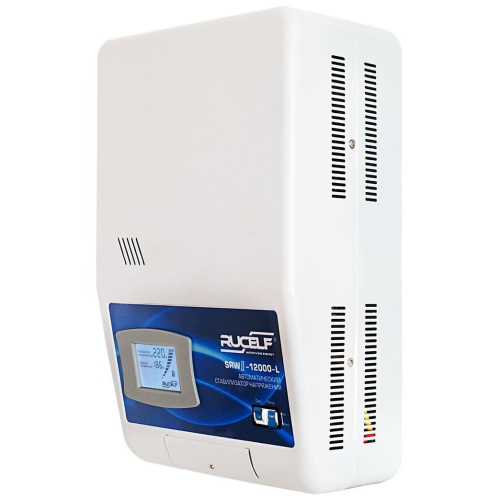 Стабилизатор напряжения Rucelf SRW.II-12000-L белый (SRWII-12000-L)