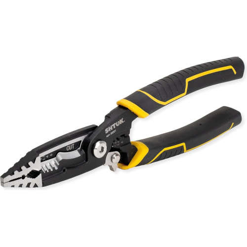 Клещи электромонтажные SHTOK Acrux 08501 многофункциональные 6-в-1