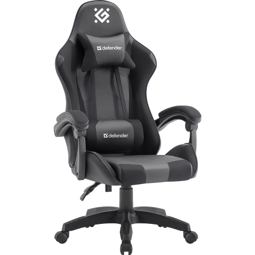 Кресло офисное DEFENDER Okas (64054) Black/Grey PU