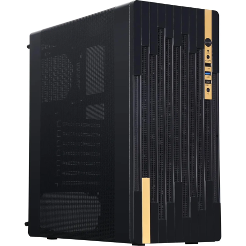 Корпус Accord ACC-188R2, ATX, Midi-Tower, без БП, черный