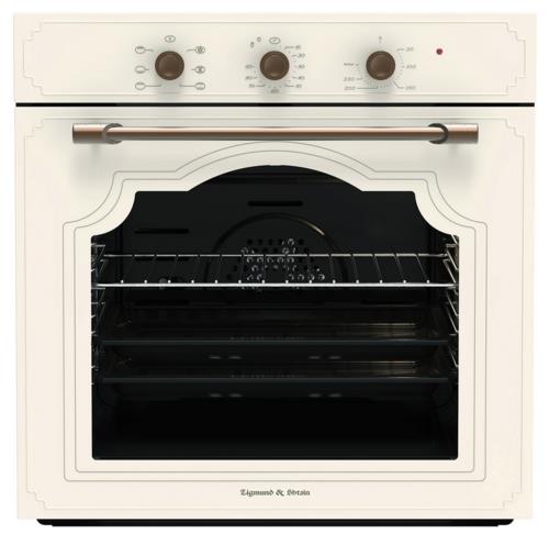 Электрический духовой шкаф Zigmund & Shtain E 137 X бежевый