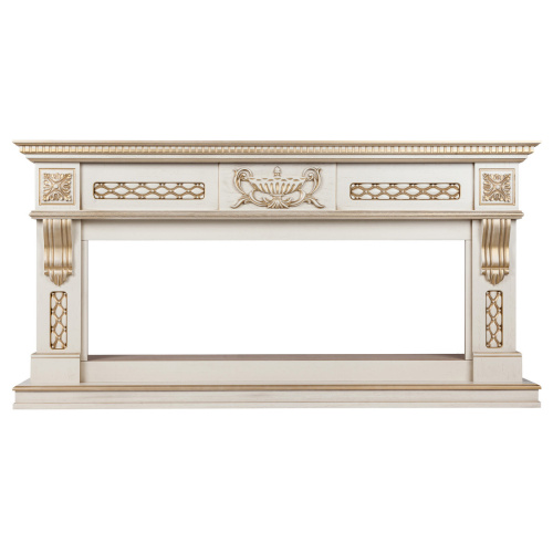 Портал каминный из МДФ RealFlame Corsica 52 белый, под очаг Joker 52