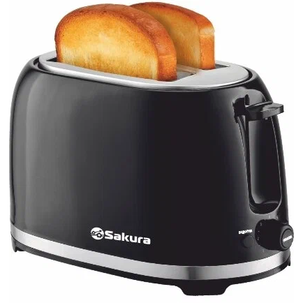 Тостер SAKURA SA-7610BK 850Вт черный
