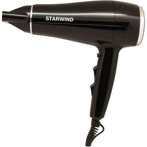 Фен Starwind SHD 7080 черный/хром