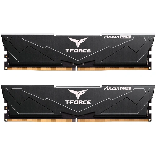 ОЗУ TEAMGROUP T-Force Vulcan 64GB (FLBD564G6000HC38JDC01) (2x32GB) DDR5 6000MHz CL38 (38-46-46-84) 1.35V / Black