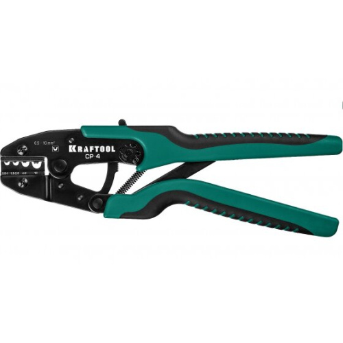 Пресс-клещи Kraftool CP-4 (45461-4) для медных наконечников и гильз 0,5 - 10 мм.кв