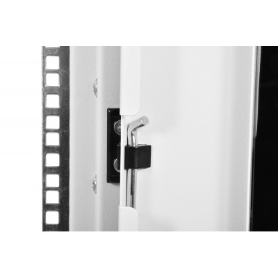 Шкаф коммутационный ЦМО ШТК-М-42.8.8-1ААА серый 42U 800x820мм пер.дв.стекл задн.дв.стал.лист 2 бок.пан. направл.под закл.гайки 500кг