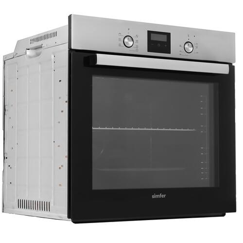 Электрический духовой шкаф Simfer B6EM56025 серебристый