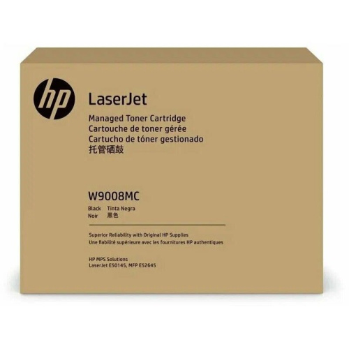 Картридж лазерный HP 89MC (W9008MC) черный, 23000 страниц, оригинальный для HP LJ M507/MFP M528