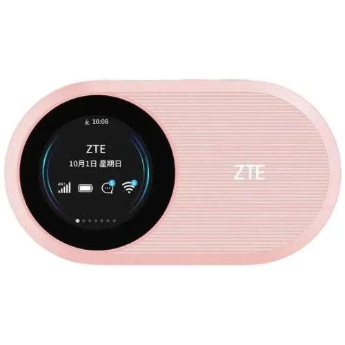 Модем 2G/3G/4G ZTE U10sPro USB Wi-Fi VPN (U10SPRO) Firewall +Router внешний розовый