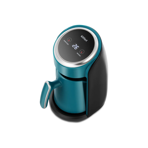 Кофеварка Kitfort КТ-7457 бирюзовый/черный
