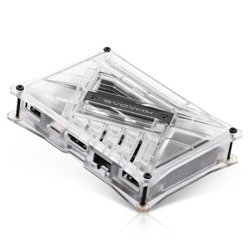 Корпус Khadas KCS-T-001 DIY Case Transparent VIMs DIY Case, Transparent, with heavy metal plate