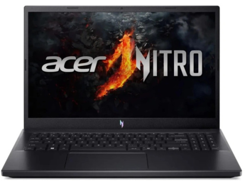 Ноутбук Acer Nitro V 15 ANV15-41-R3LC 15.6" (AMD Ryzen 5, 16Гб DDR5, SSD 512 Гб, GeForce RTX 3050, Без ОС) Черный [NH.QSHER.004]