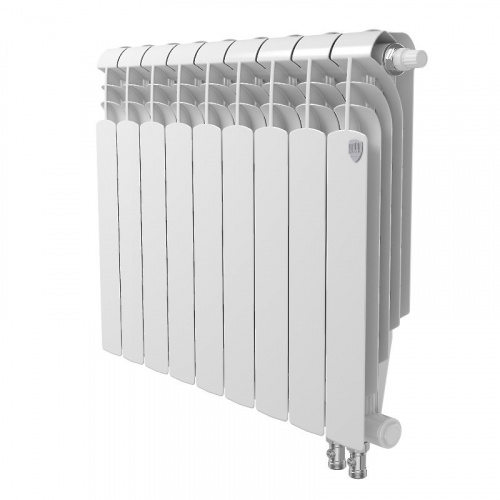 Биметаллический радиатор отопления  Royal Thermo Vittoria Super 500 2.0 Vdr80 (9 Секций)