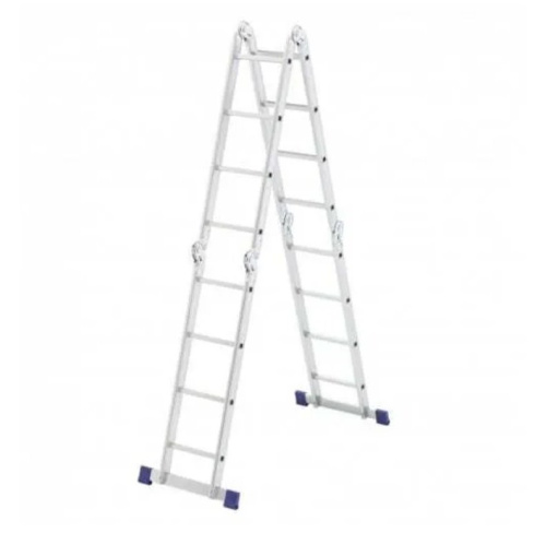 Лестница шарнирная алюминиевая СИБРТЕХ 4х4, Россия 97882