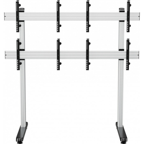 Стойка для телевизора Cactus CS-FS-TV4-Pro черный 32"-70" макс.50кг напольный мобильный