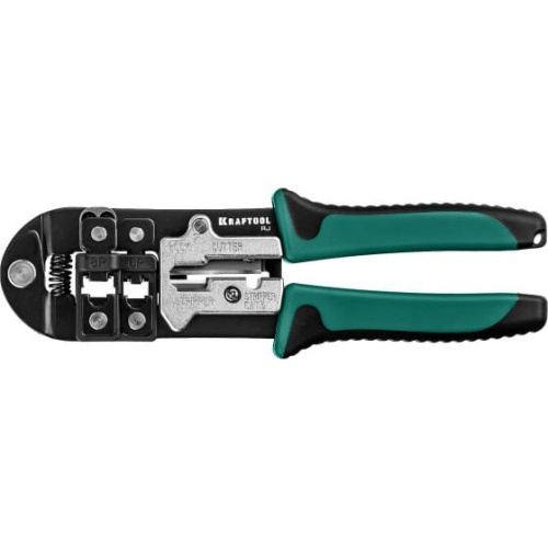 Кримпер Kraftool RJ 22699 универсальный, RJ45, RJ11/RJ12