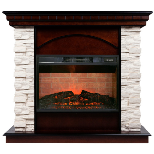 Электрокамин RealFlame Elford AO античный дуб с очагом Irvine 24