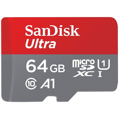 Карта памяти SanDisk (SDSQUAB-064G-GN6MN) 64GB microSDXC Class 10 Ultra UHS-I A1 140MB/s