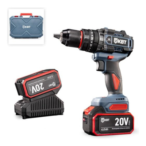 Дрель-шуруповерт КВТ DB-20-160 Профи 104531 2АКБ+ЗУ
