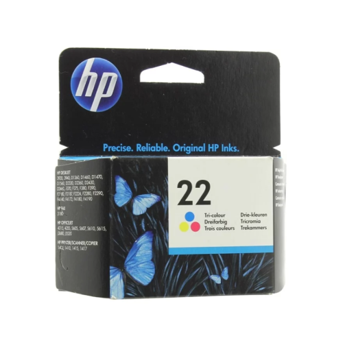 Картридж струйный HP 22 C9352AE многоцветный (165стр.) для HP DJ 3920/3940/PSC 1410