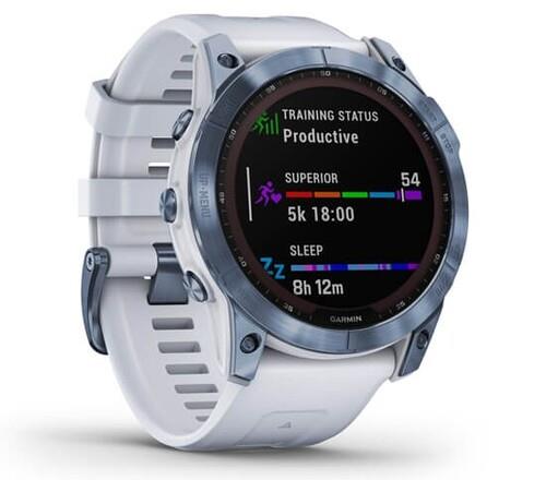Спортивные часы Garmin Fenix 7x Sapphire Solar
