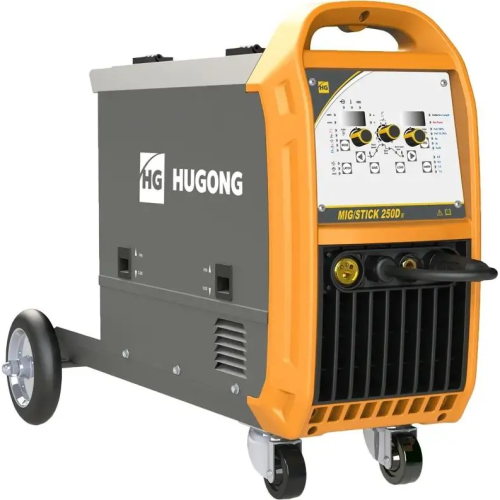 Сварочный полуавтомат Hugong Mig/Stick 250D III инвертор MIG-MAG/SPOT/FCAW/MMA/Lift TIG 7.12кВт