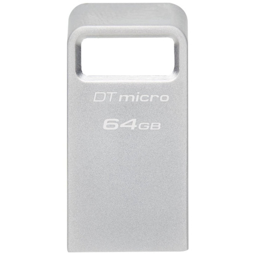 USB-флешка Kingston DataTraveler Micro (DTMC3G2/64GB) 64GB 200MB/s Metal USB 3.2 Gen 1