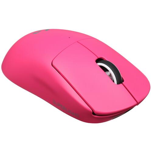 Мышь беспроводная Logitech G PRO X SUPERLIGHT [910-005960] розовый