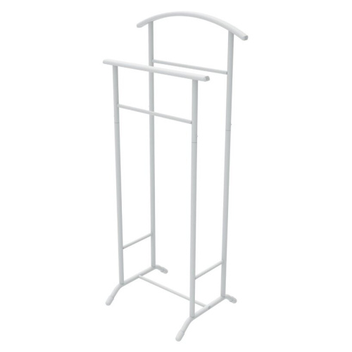 Вешалка НИКА ВКН2/МБ костюмная напольная матовый белый