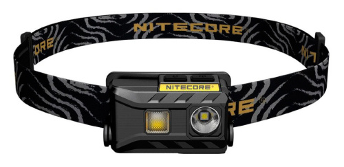 Фонарь налобный Nitecore NU25 черный (17271)