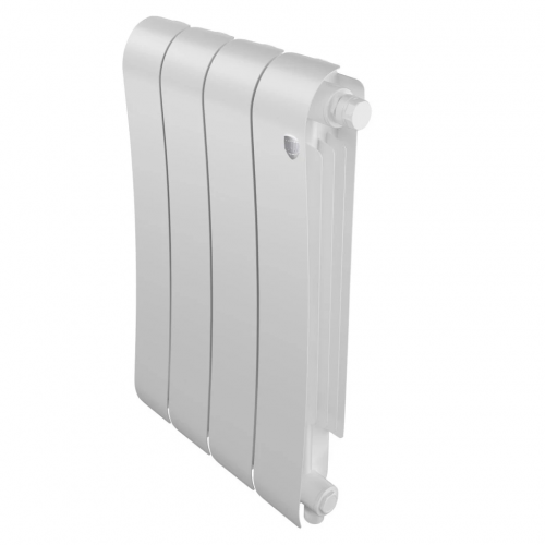Биметаллический радиатор отопления  Royal Thermo Infinity 500 Vr80 4 Секции Bianco Traffico